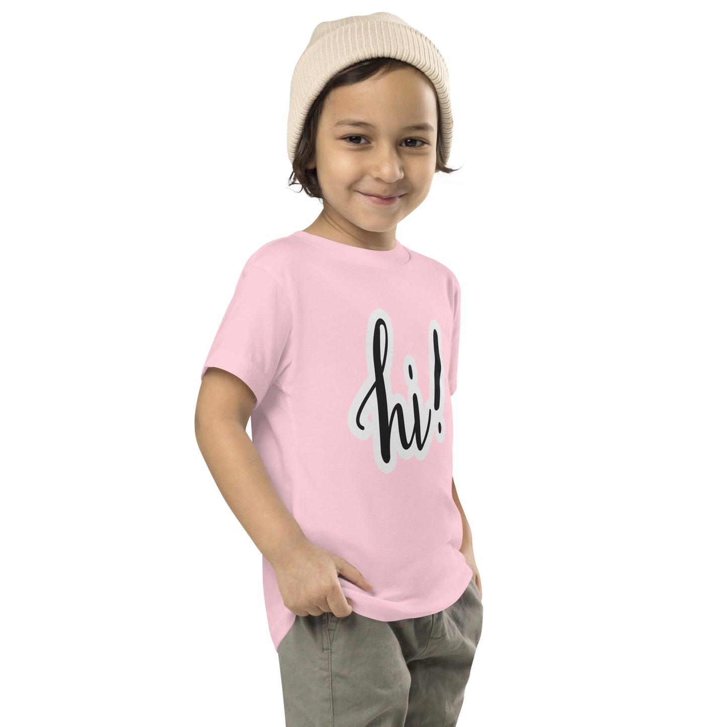 Hi - Toddler Short Sleeve Tee