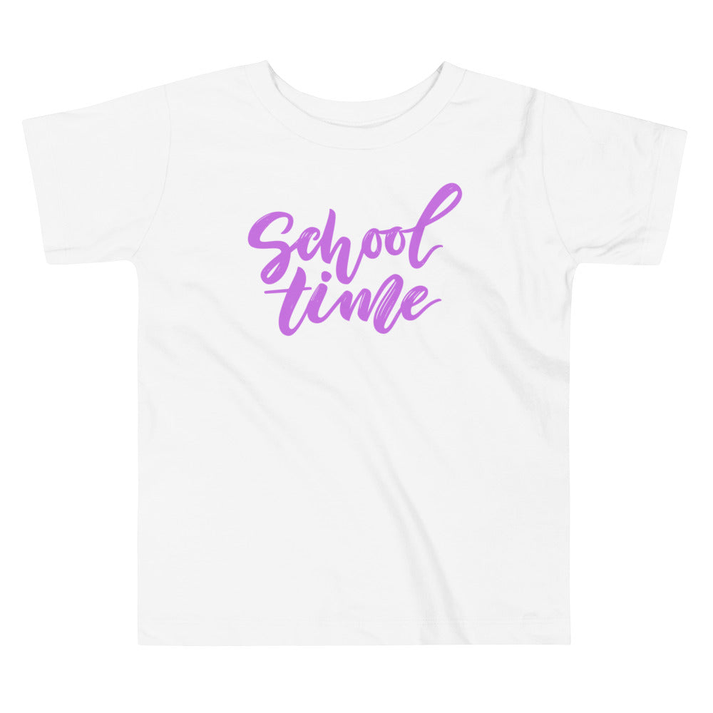 School Time - Toddler Short Sleeve Tee