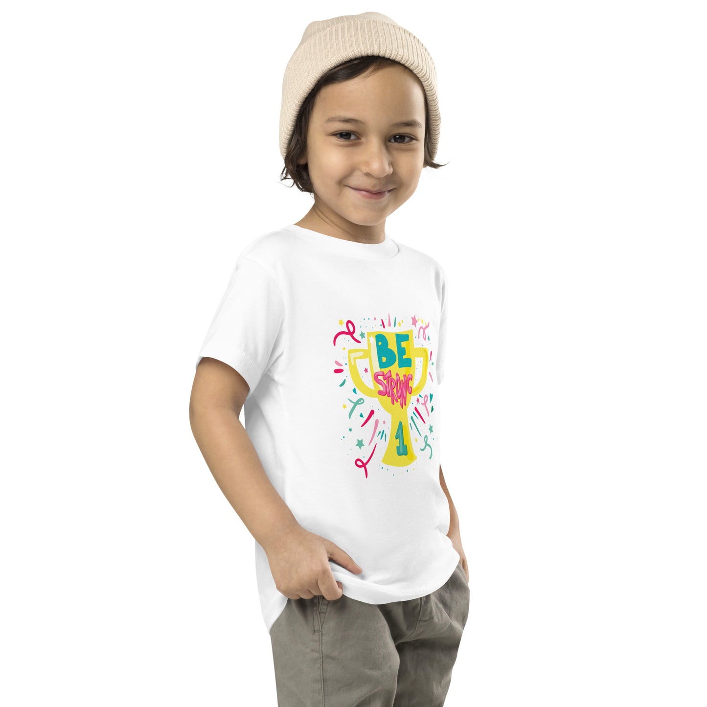 Be Strong - Toddler Short Sleeve Tee