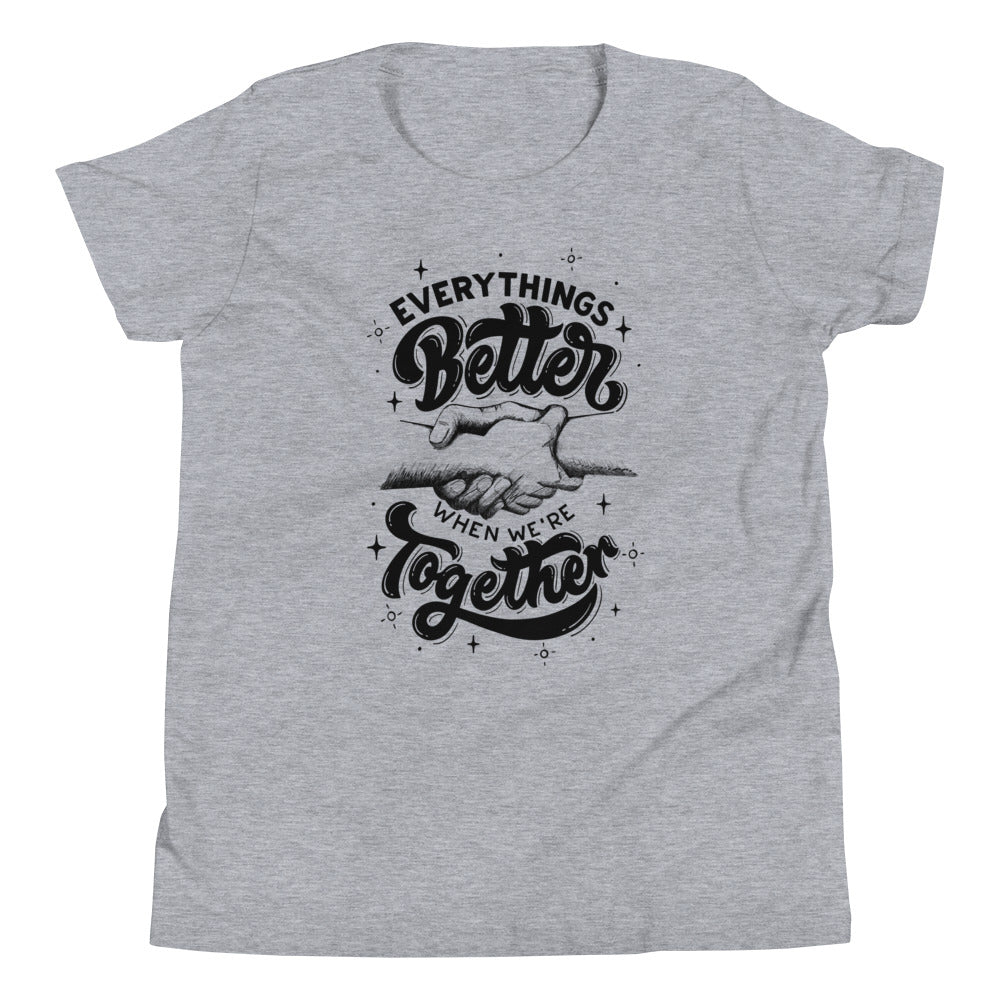 Work Together | Morals | Youth Short Sleeve T-Shirt