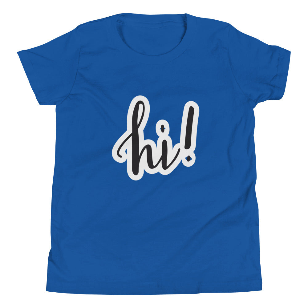 Hi - Youth Short Sleeve T-Shirt
