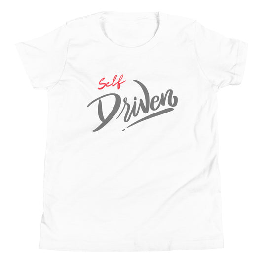 Self Driven | Motivational | Youth Short Sleeve T-Shirt