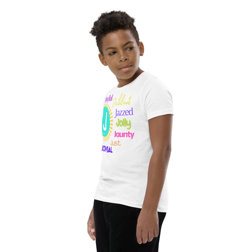 Glove Scholars back to school alphabet design tshirt for youth