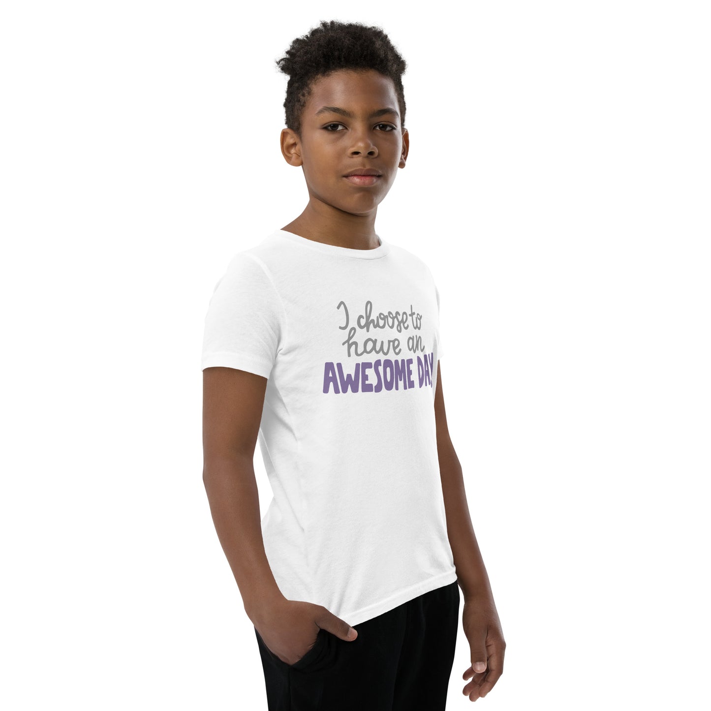 Awesome Day | Motivational | Youth Short Sleeve T-Shirt
