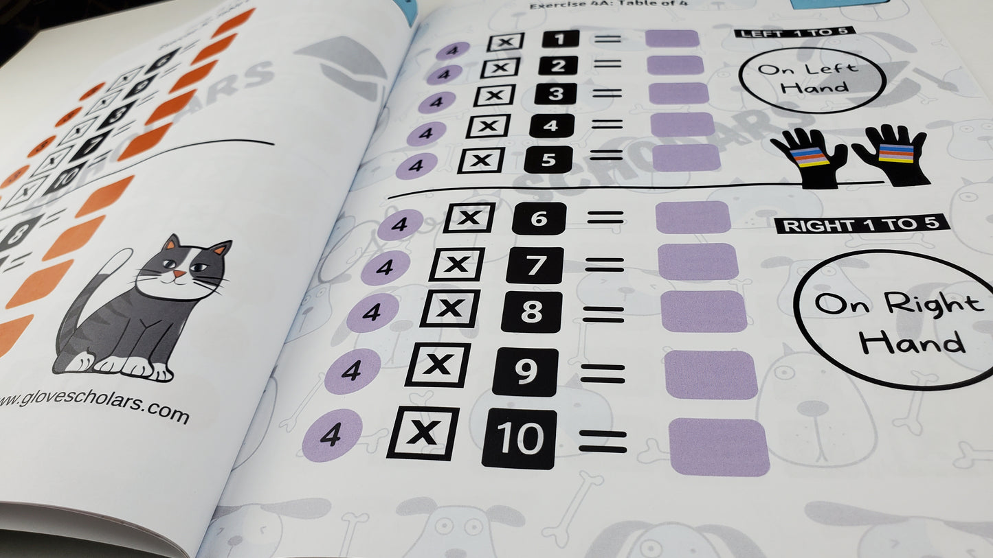 Multiplication Practice Book