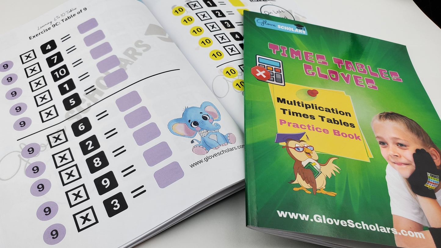 Multiplication Practice Book