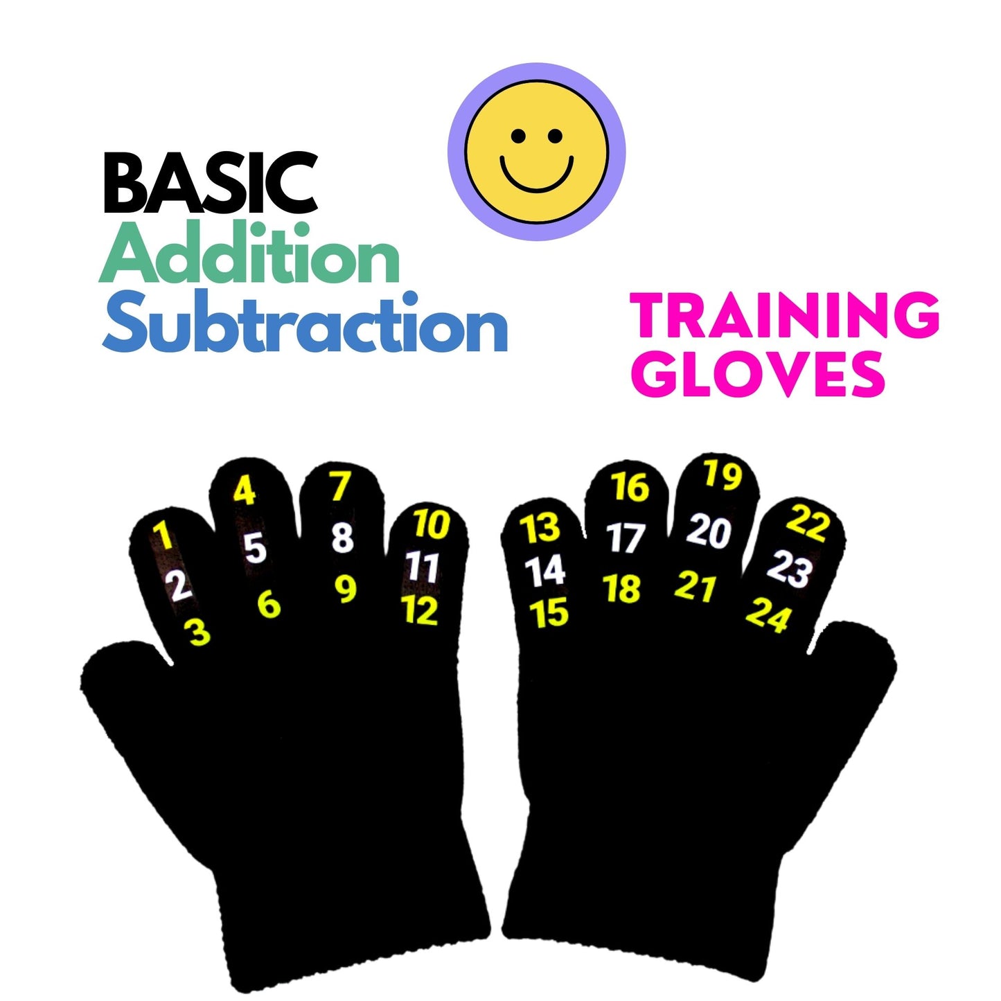 Glove scholars number gloves for simple addition subtractions for kids 