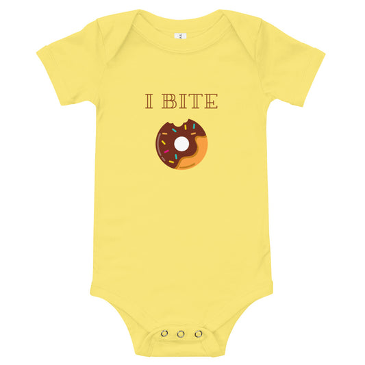 yellow one piece for babies