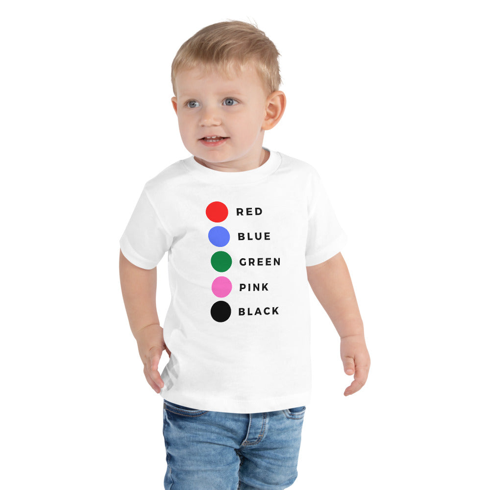 Colors name- toddler white premium cotton T shirt