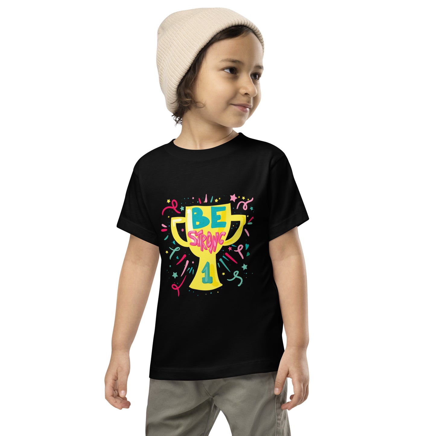 Be Strong - Toddler Short Sleeve Tee