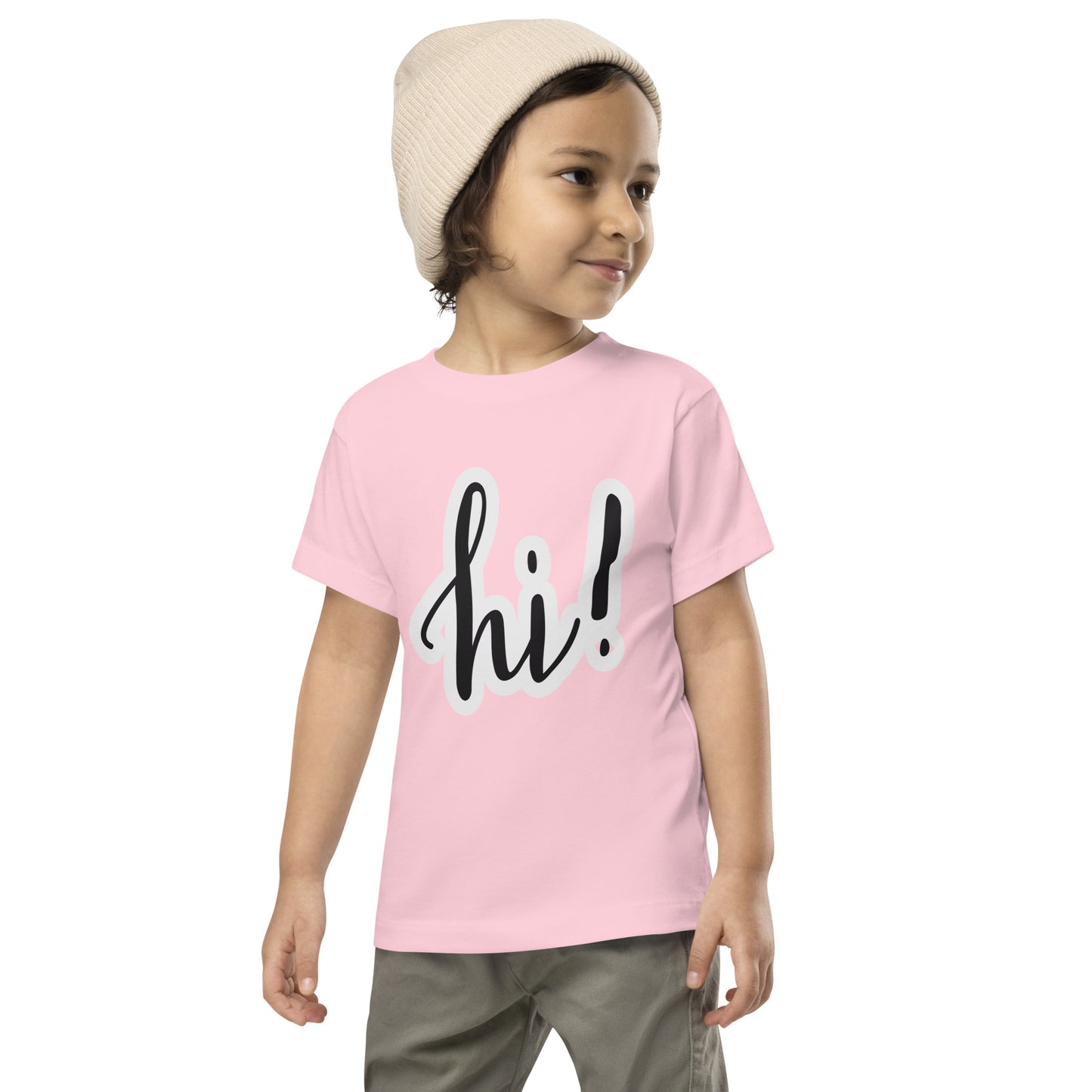 Hi - Toddler Short Sleeve Tee