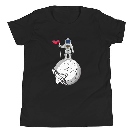 Glove Scholars astronaut t shirt for youth black 