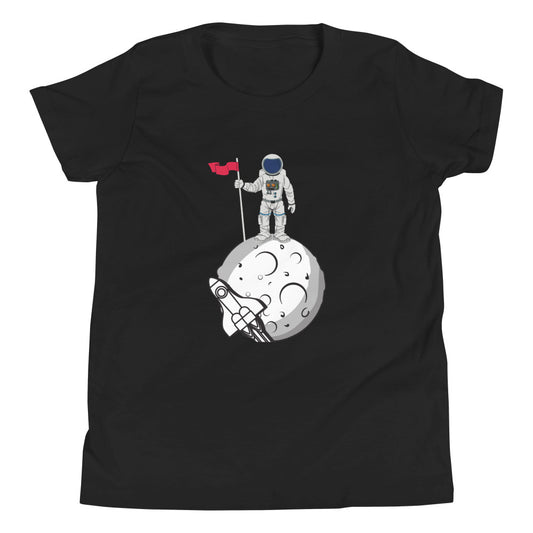 Glove Scholars astronaut t shirt for youth black