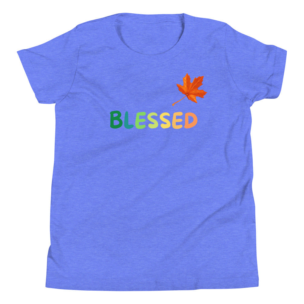 Gender neutral Blessed T shirt for kids