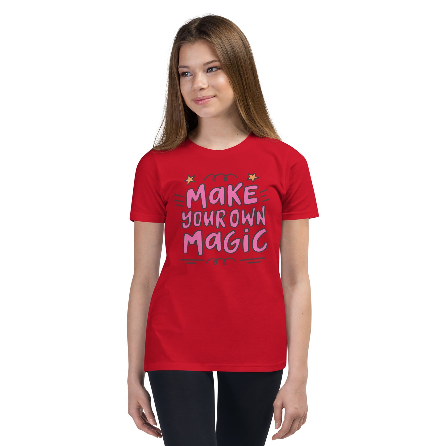 Make Your Own Magic | Motivational | Youth Short Sleeve T-Shirt
