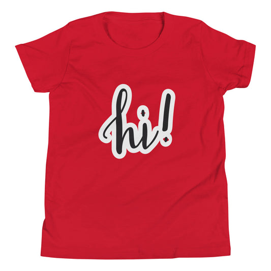 Hi - Youth Short Sleeve T-Shirt