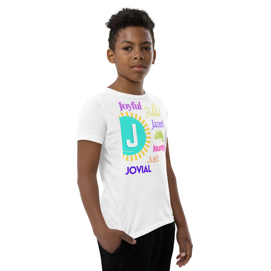 Glove Scholars back to school alphabet design tshirt for youth